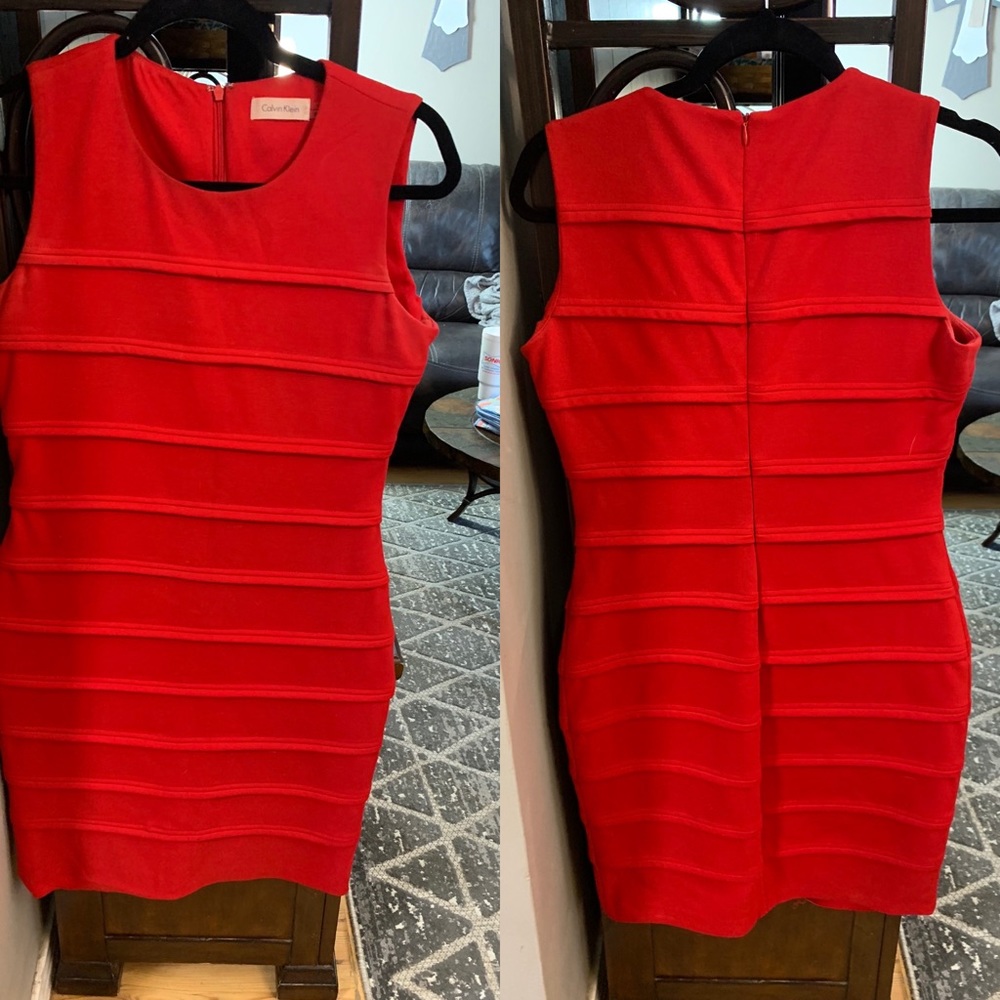 Calvin Klein ribbed Bodycon dress (6)